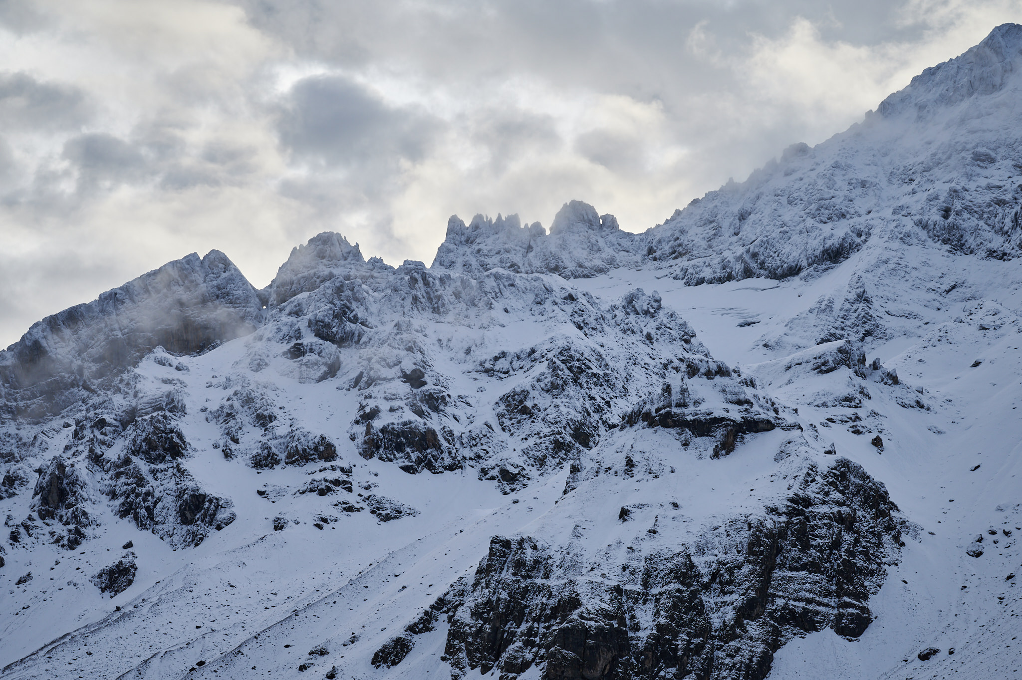 Nikon Z6 und der erste Schnee in den Bergen