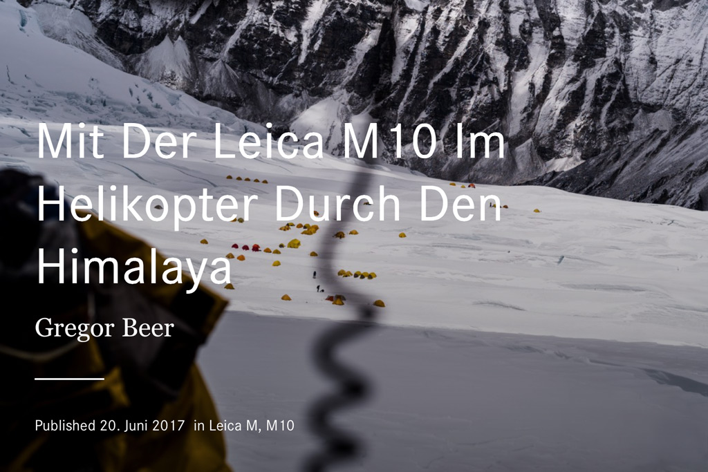 Gregor Beer und die Leica M10 | Fotoschool Pfäffikon ZH